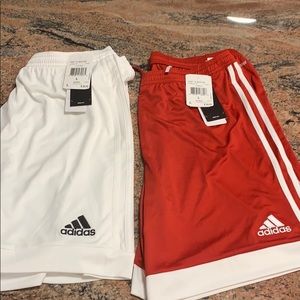 2 Adidas Basketball shorts